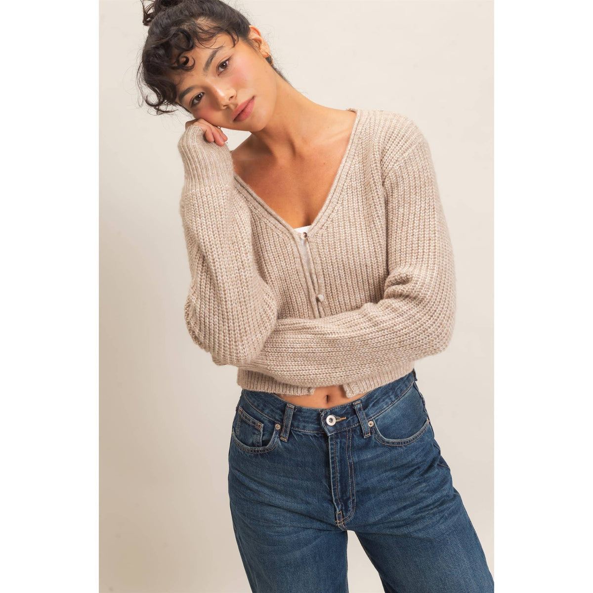 Fall Ribbed Cardigan