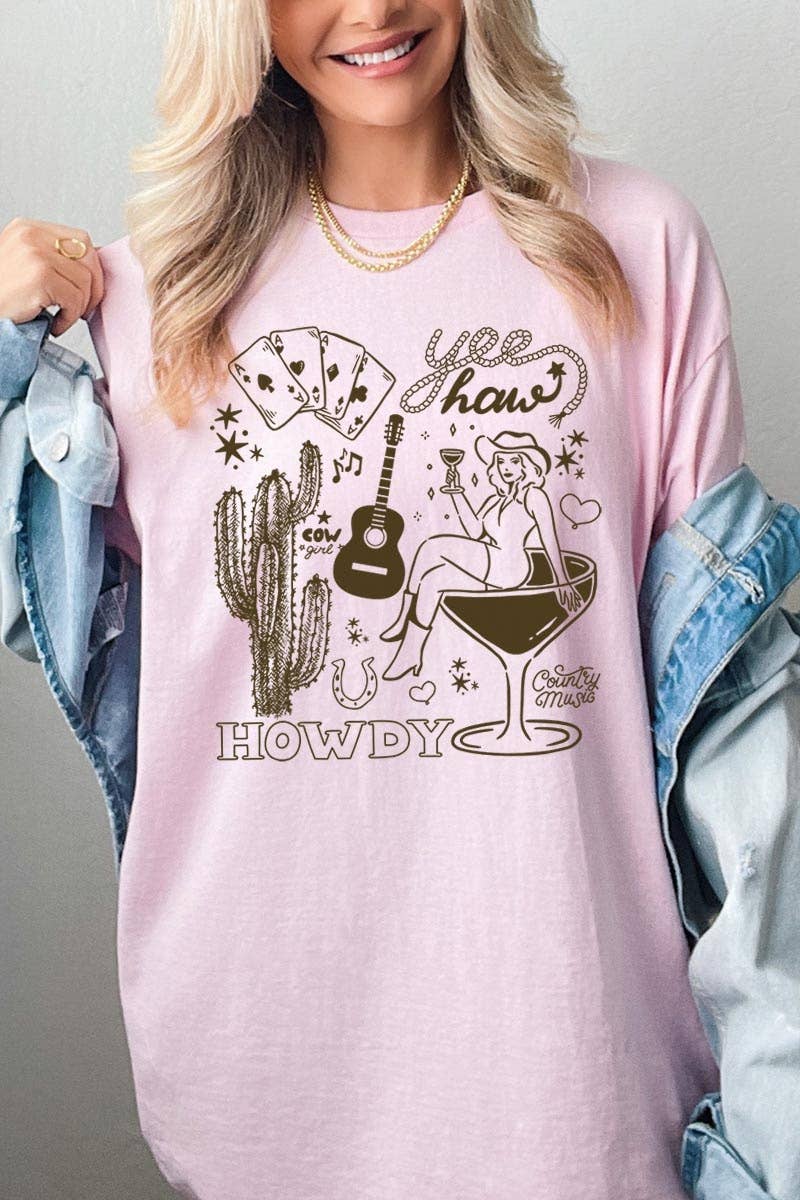 Cowgirl Country Music Tee