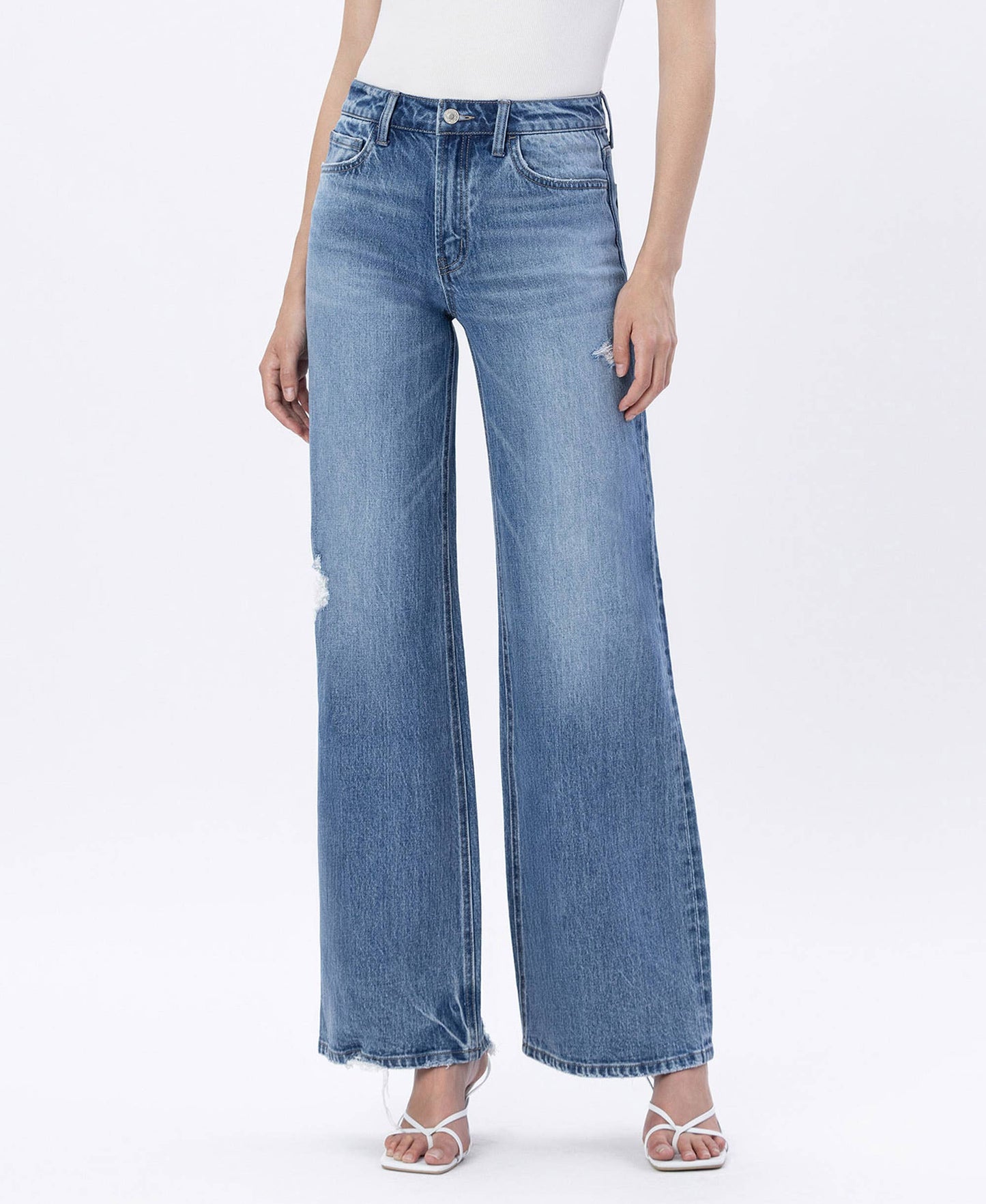 BRITNEY HIGH RISE WIDE LEG JEANS