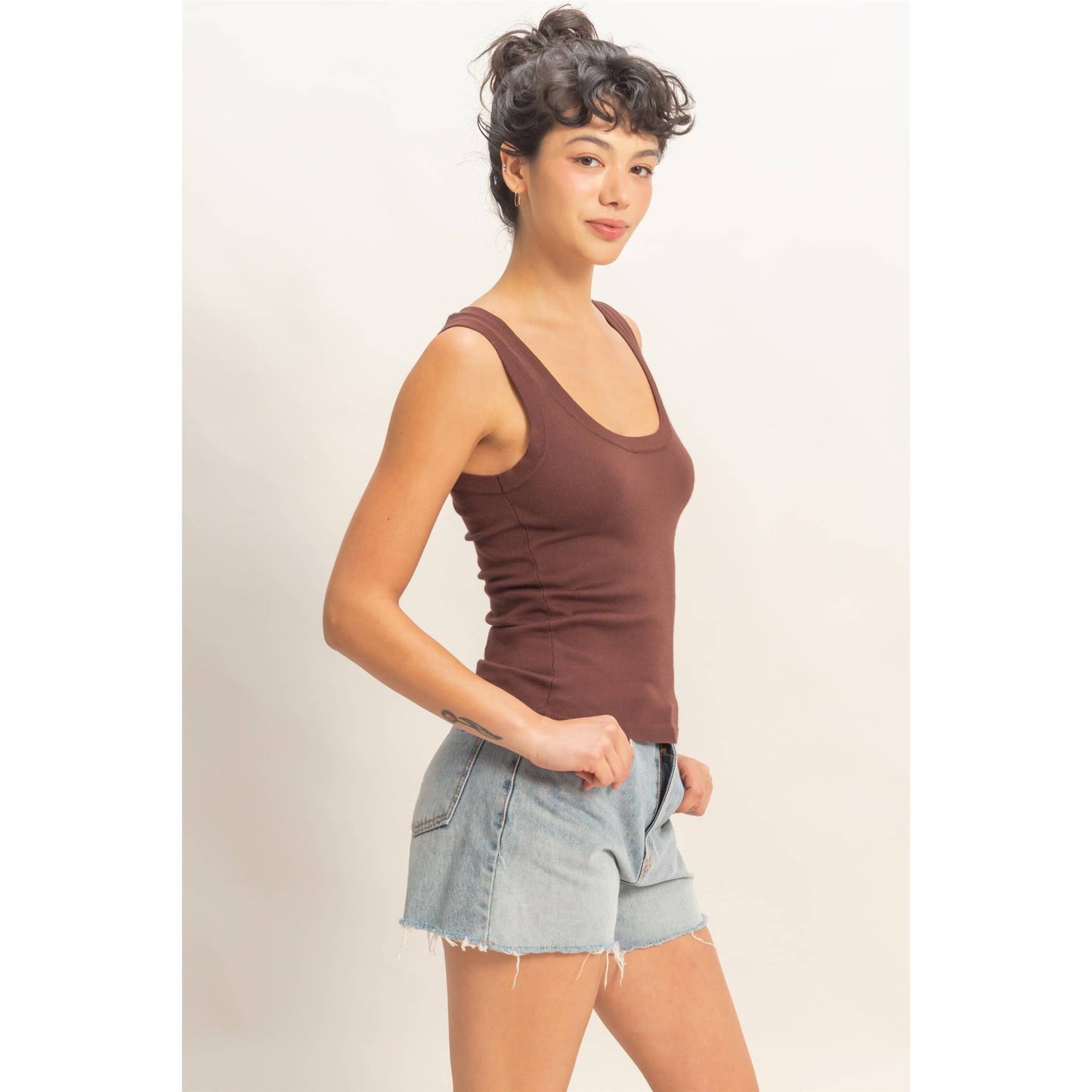 Scoop Neck Tank Top