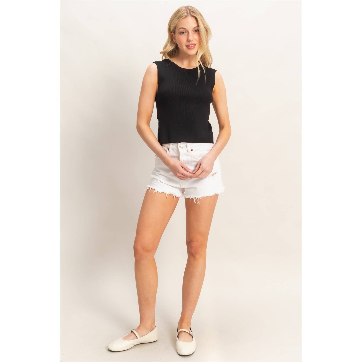 Serena open back top
