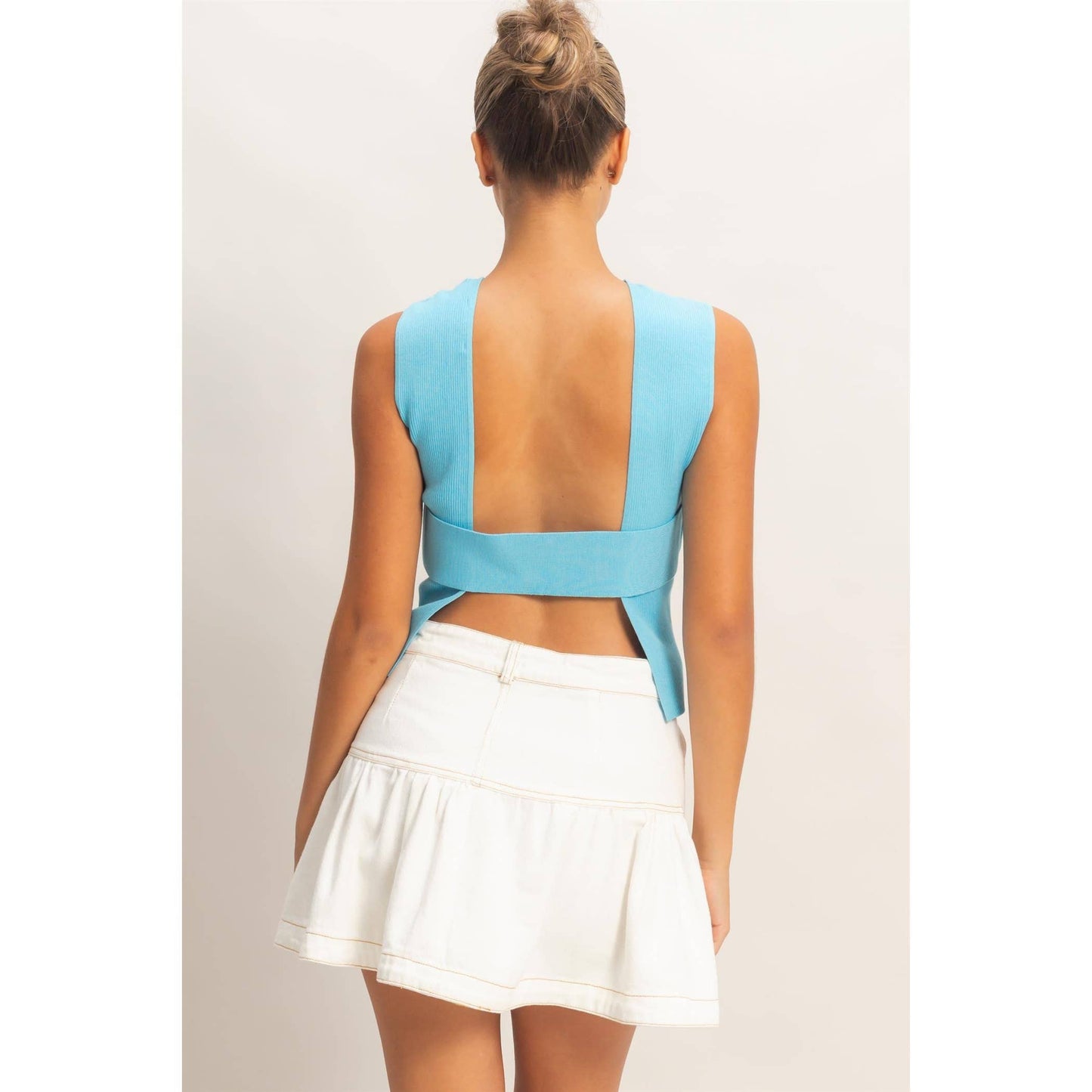 Serena open back top