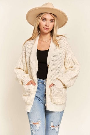 Button cardigan