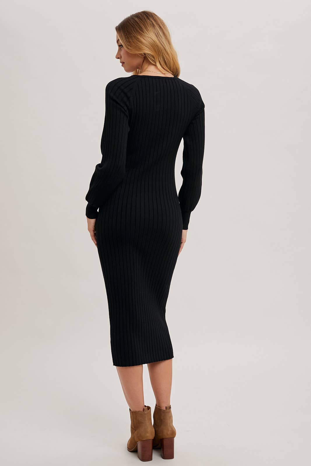 BELLA SWEATER MIDI DRESS