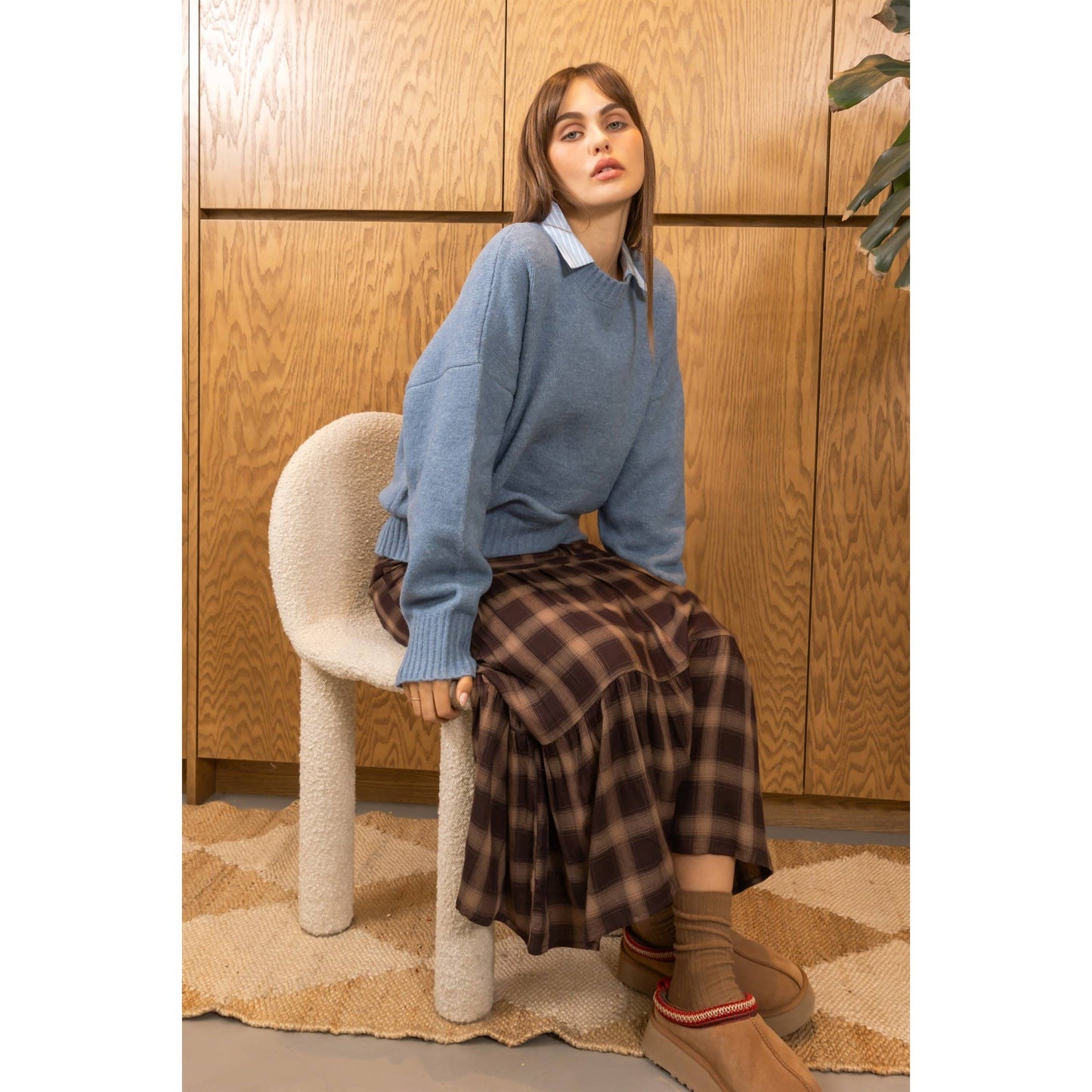 Oversized Crew Sweater