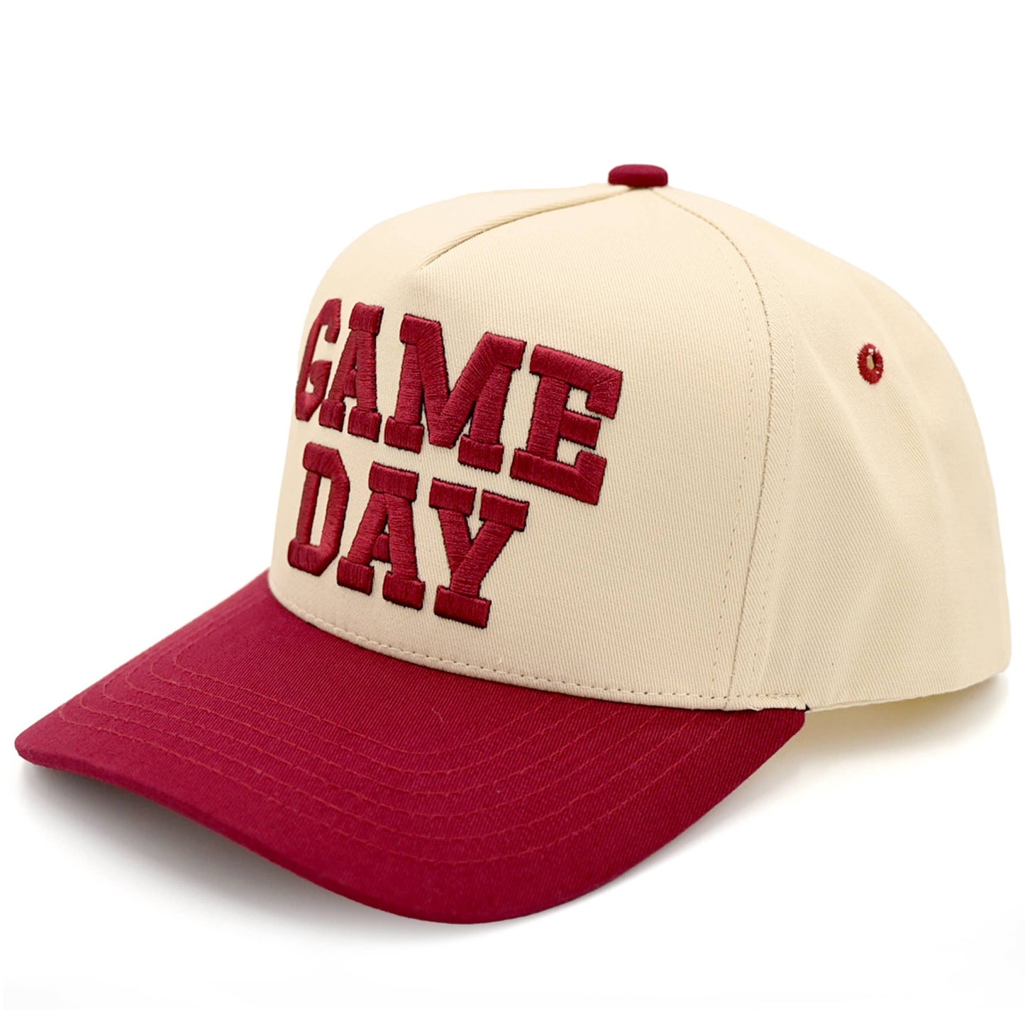C.C GAME DAY Embroidered Cotton Baseball Cap