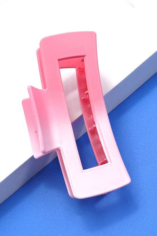 LARGE CLASSIC MATTE HAIR CLAW CLIPS