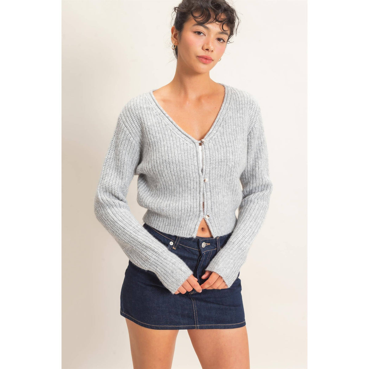 Fall Ribbed Cardigan
