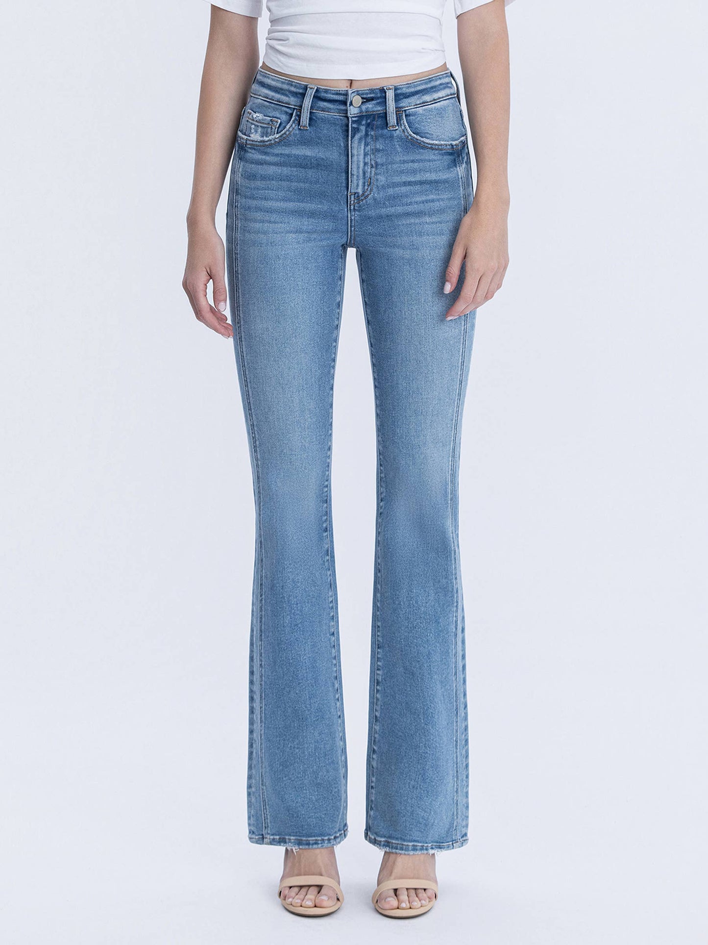 HIGH RISE BOOTCUT JEANS