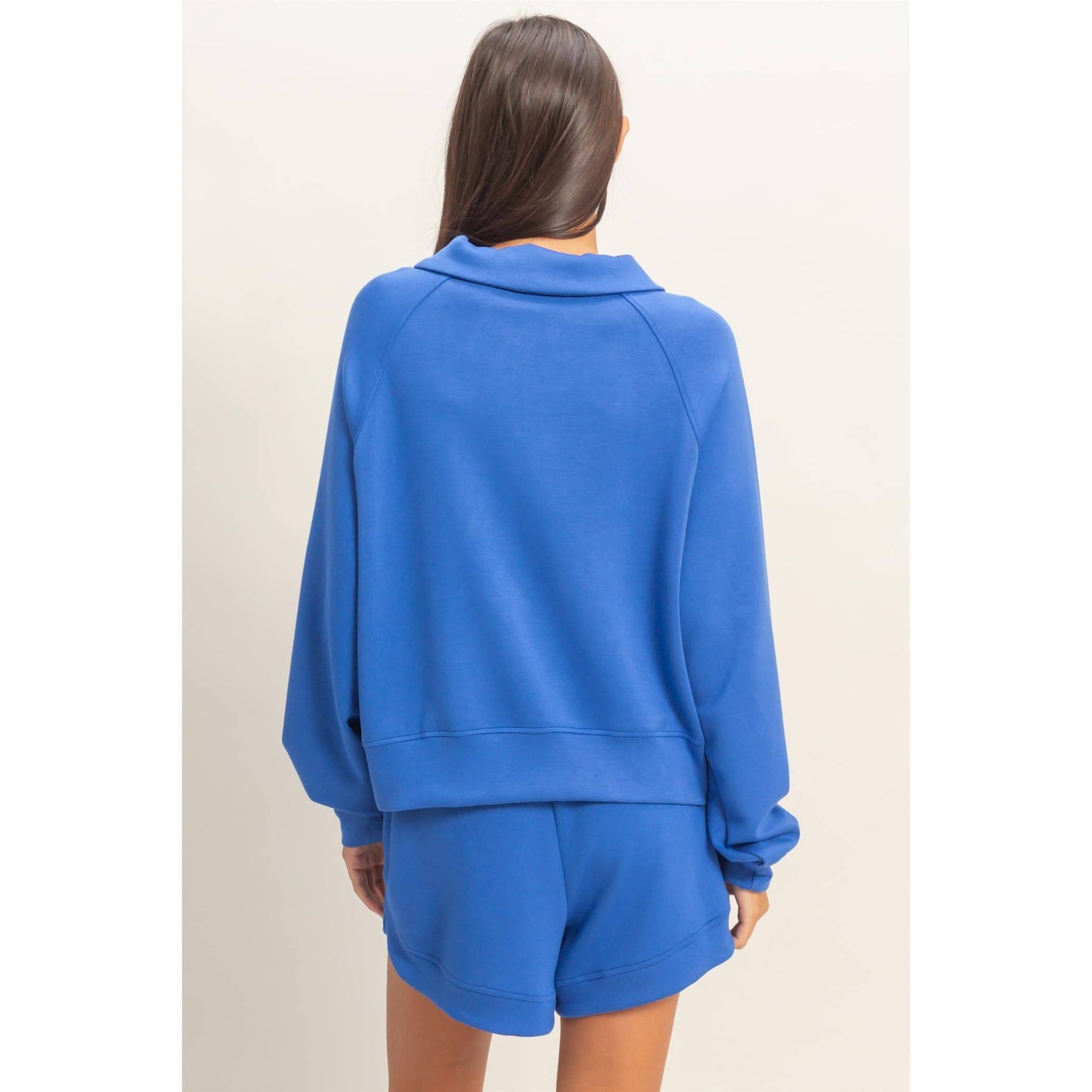 Half-Zip Collar Pullover