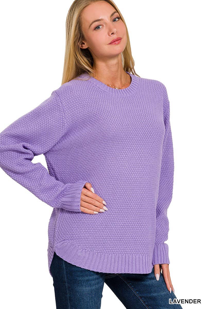 Round Neck Basic Sweater