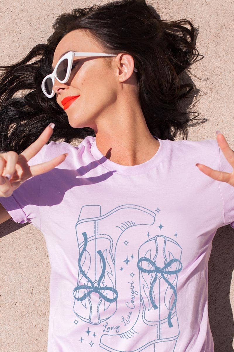 Cowgirl Boots Graphic Tee