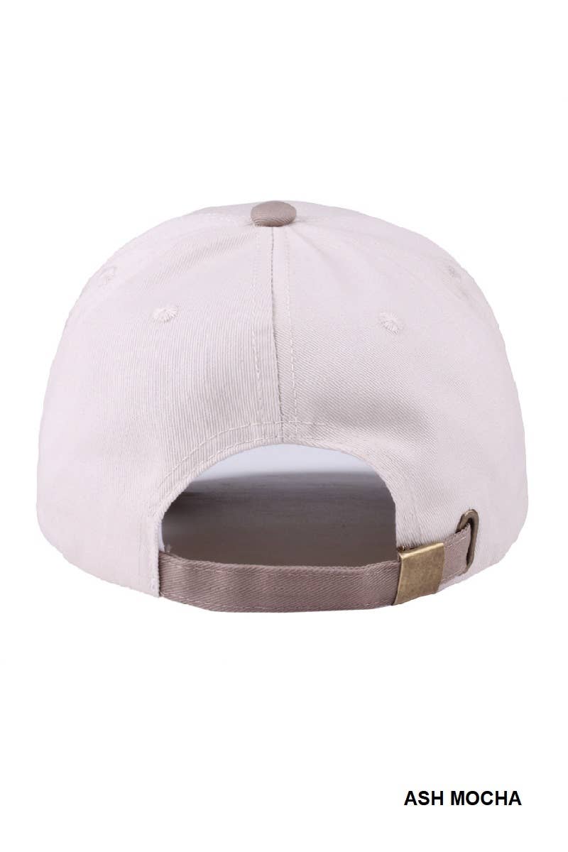 Smoke Show Two Tone Canvas Cotton Cap
