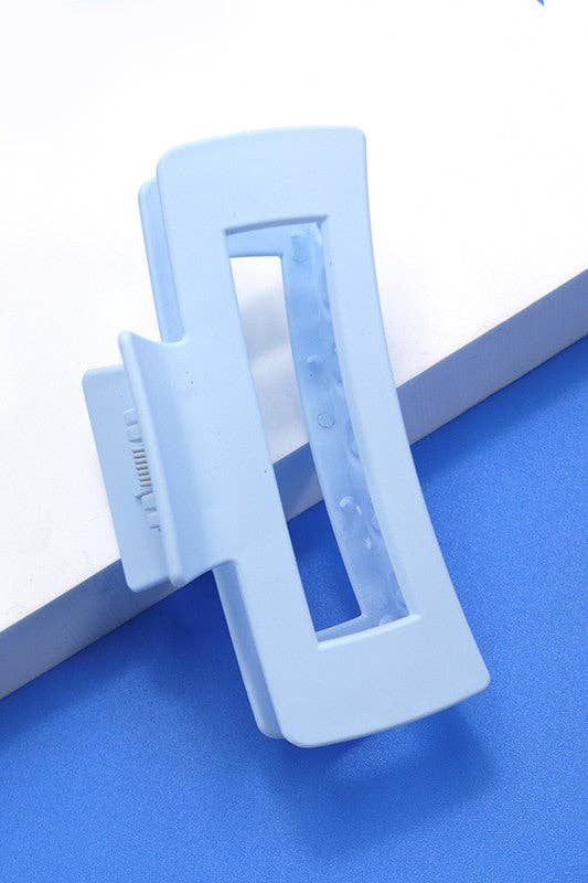 LARGE CLASSIC MATTE HAIR CLAW CLIPS