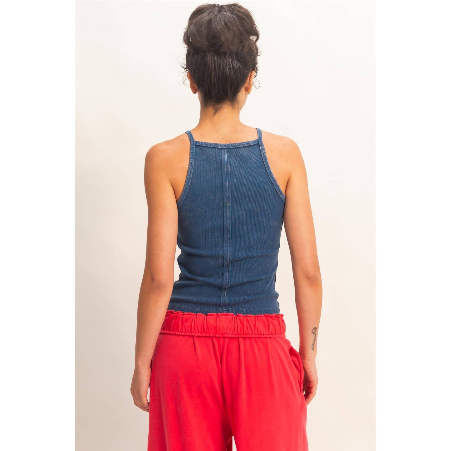 Square Neck Acid Tank Top