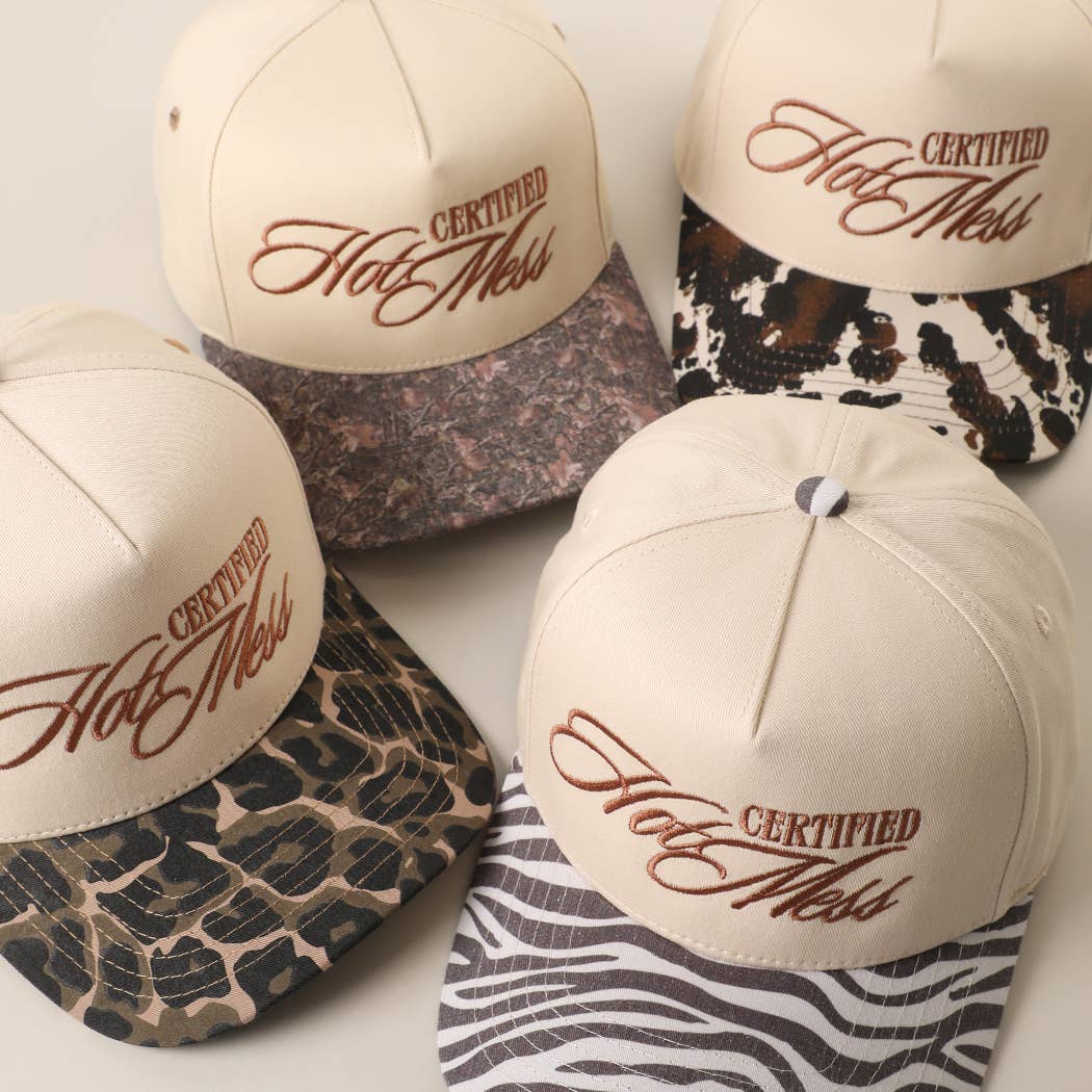 CERTIFIED HOT MESS Trucker Hat