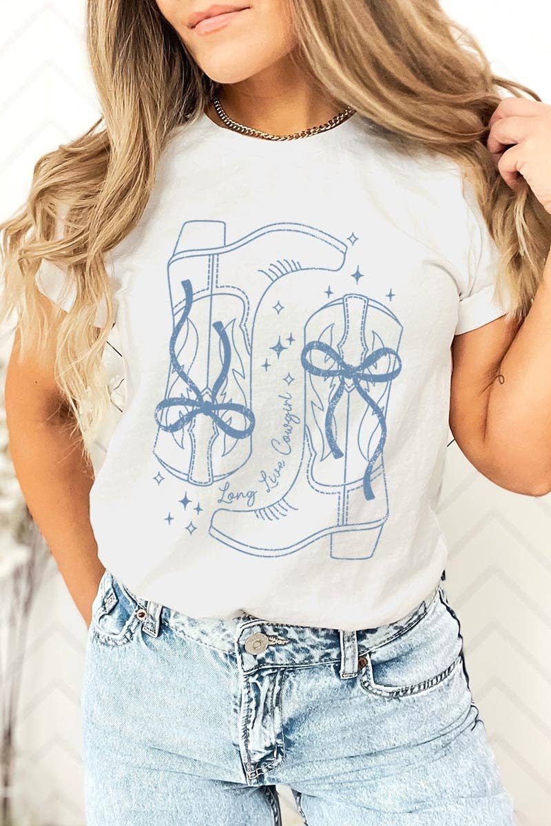 Cowgirl Boots Graphic Tee