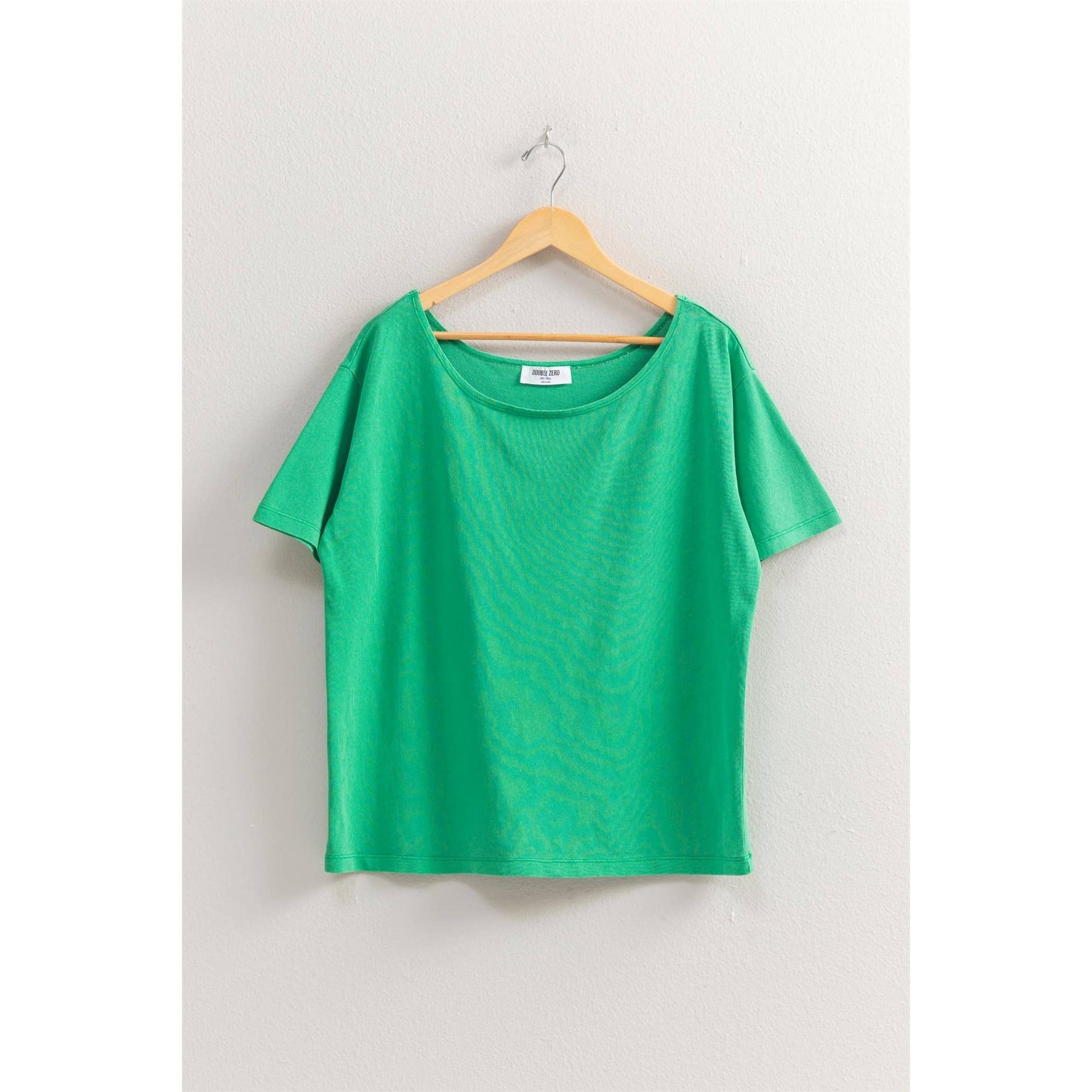 Boat Neck Basic Tee