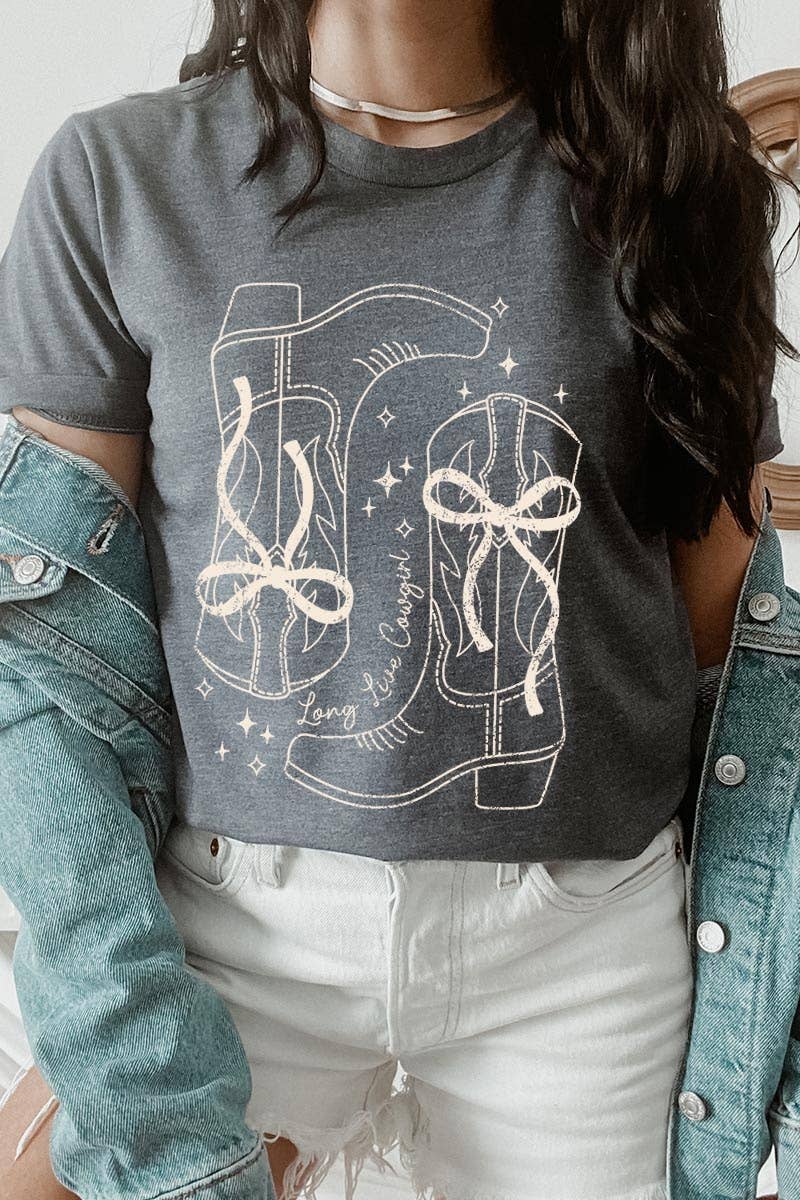 Cowgirl Boots Graphic Tee