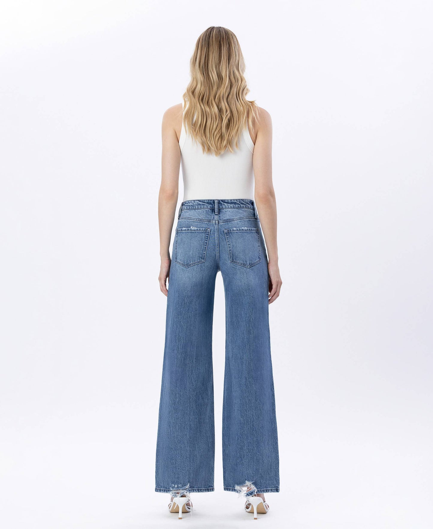 BRITNEY HIGH RISE WIDE LEG JEANS