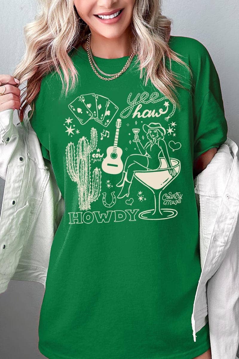 Cowgirl Country Music Tee