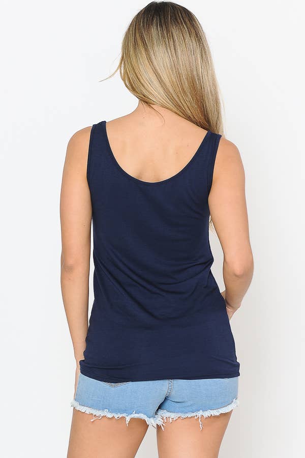 BASIC ROUND NECK TANK
