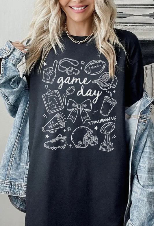Game day graphic tee