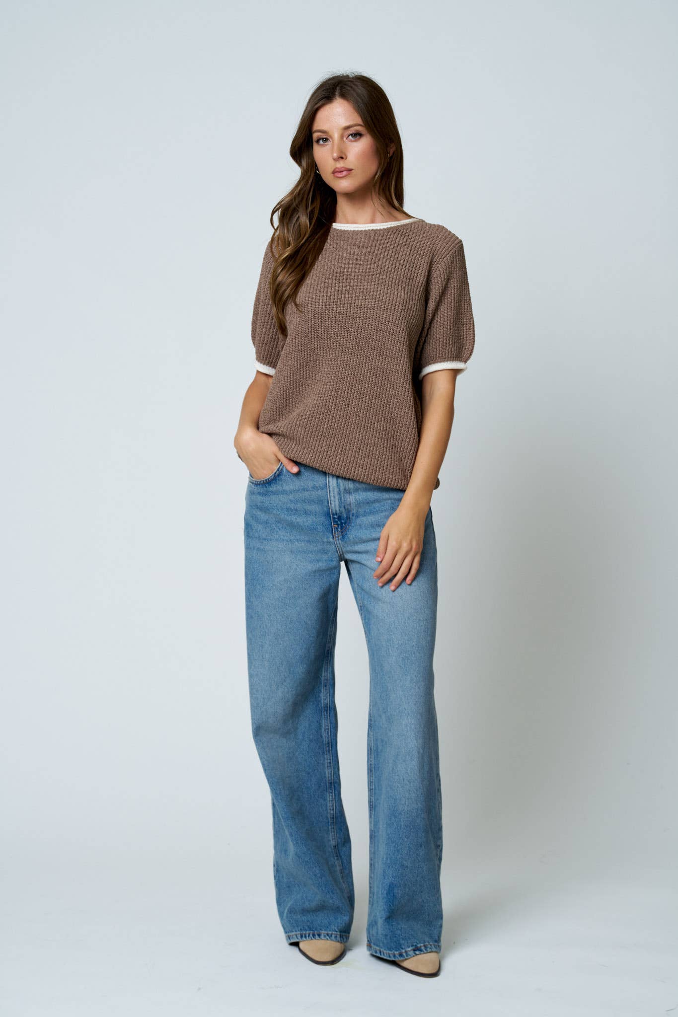 Leila knit top