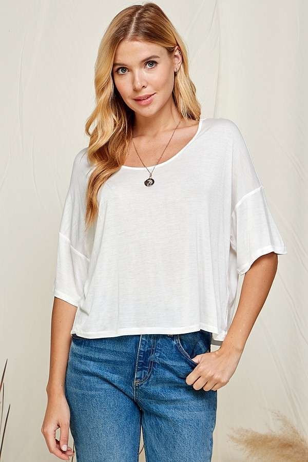 Drop Shoulder Top