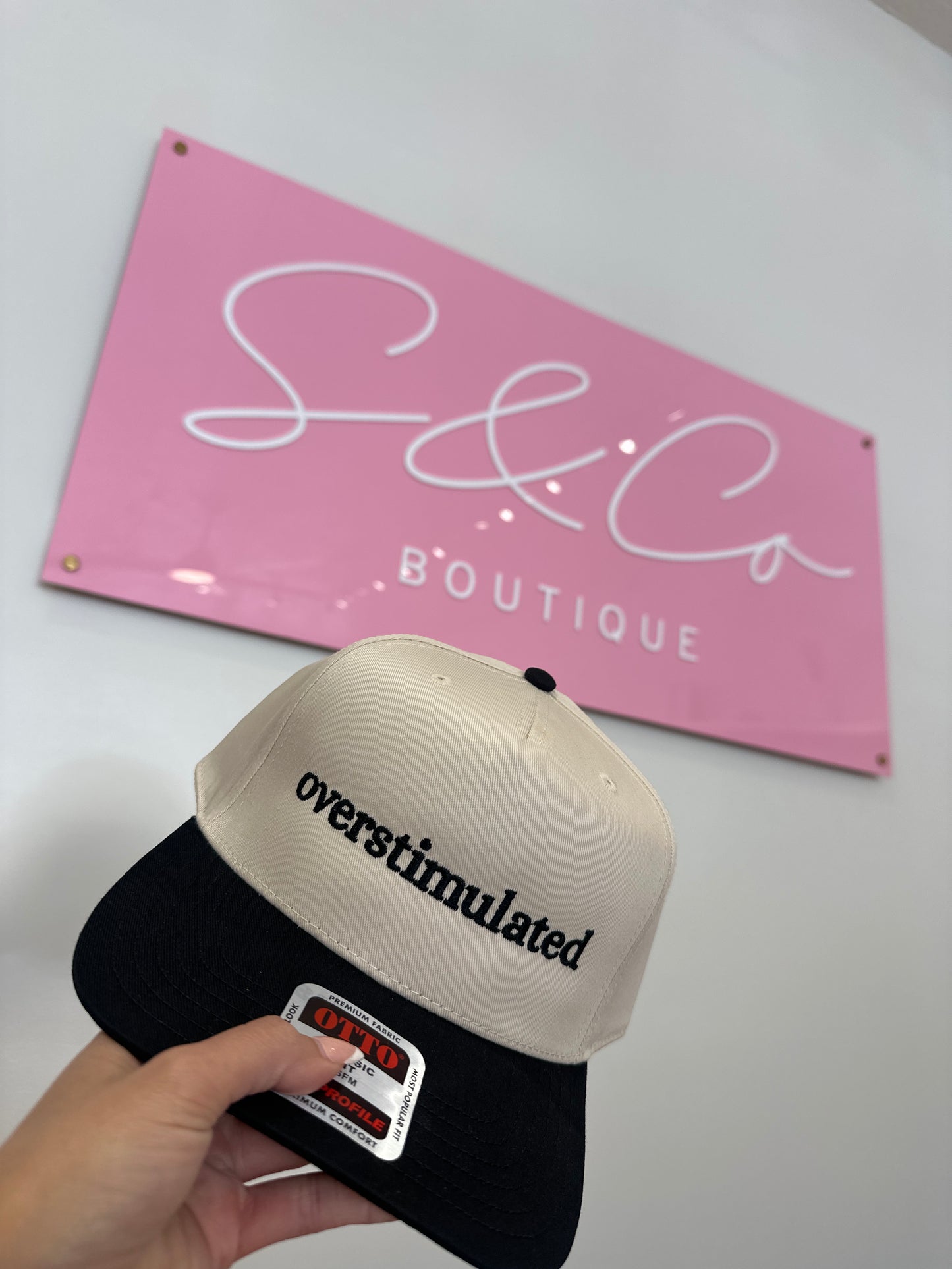 Overstimulated hat