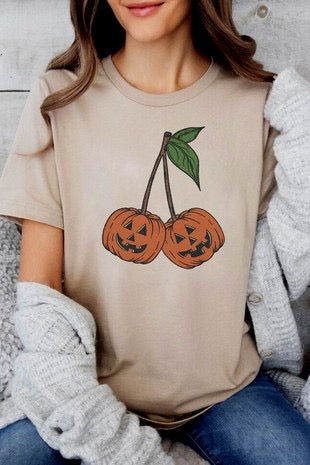 Pumpkin Cherries Graphic Tee