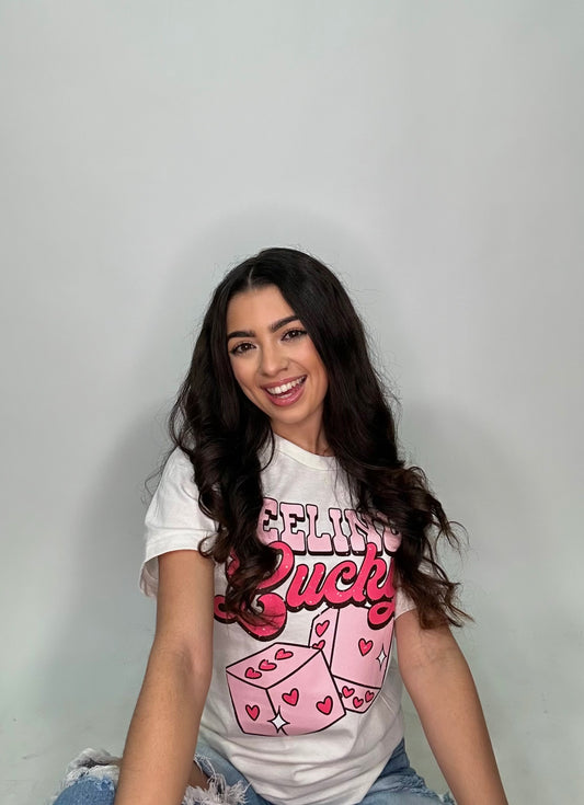 Lucky you Graphic tee