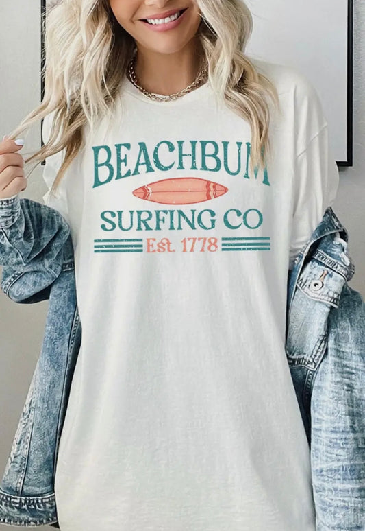 Beach bum tee