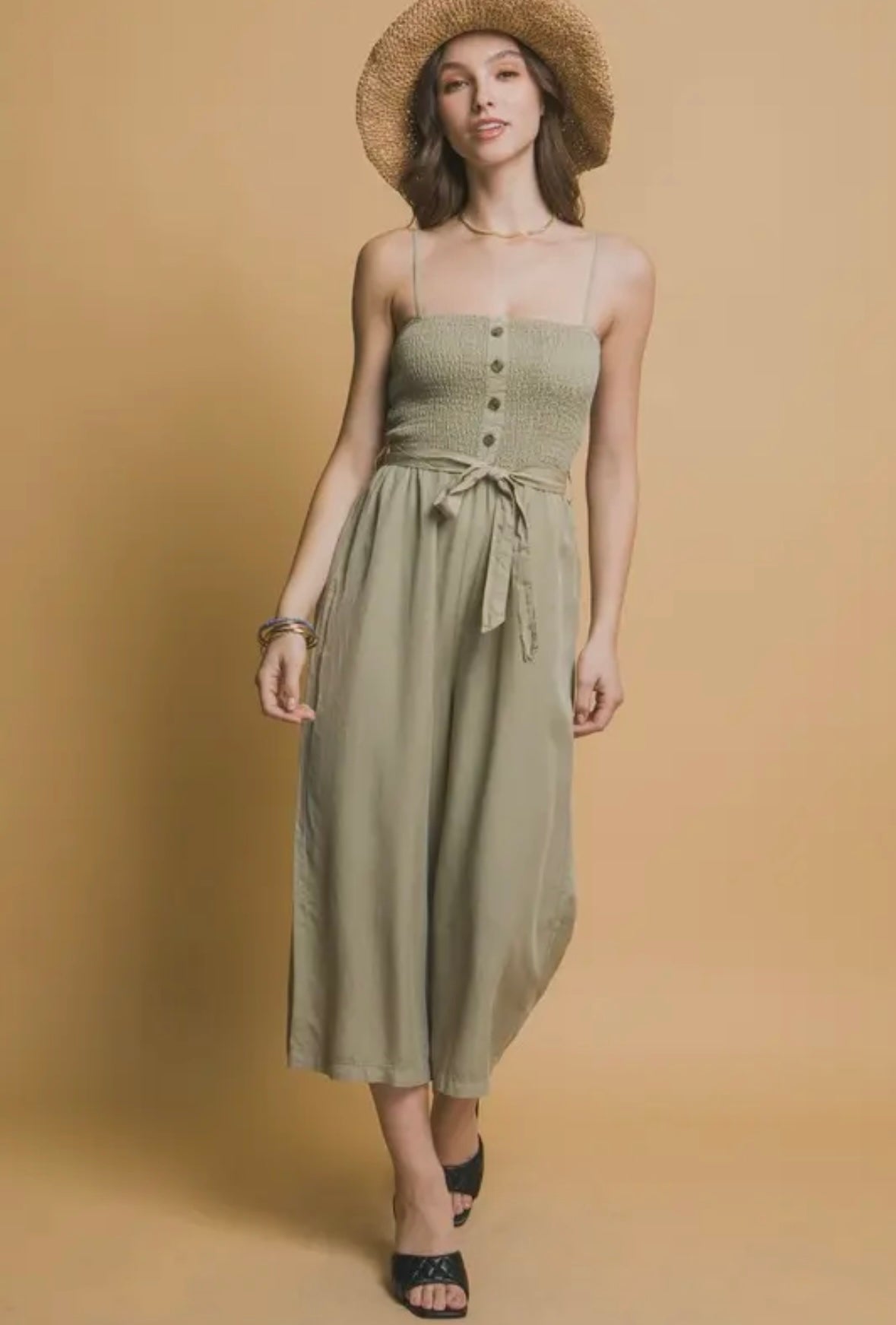 Sage jumpsuit