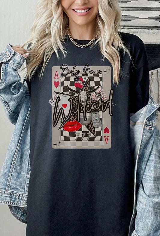Retro wildcard graphic tee