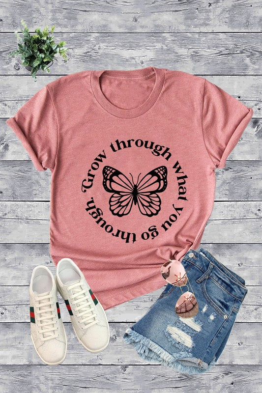 Butterfly Grow Graphic Tee