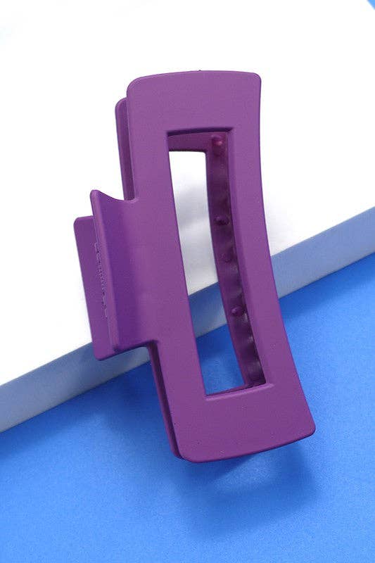 LARGE CLASSIC MATTE HAIR CLAW CLIPS