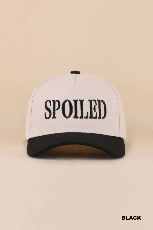 Spoiled Two Tone Snapback Hat