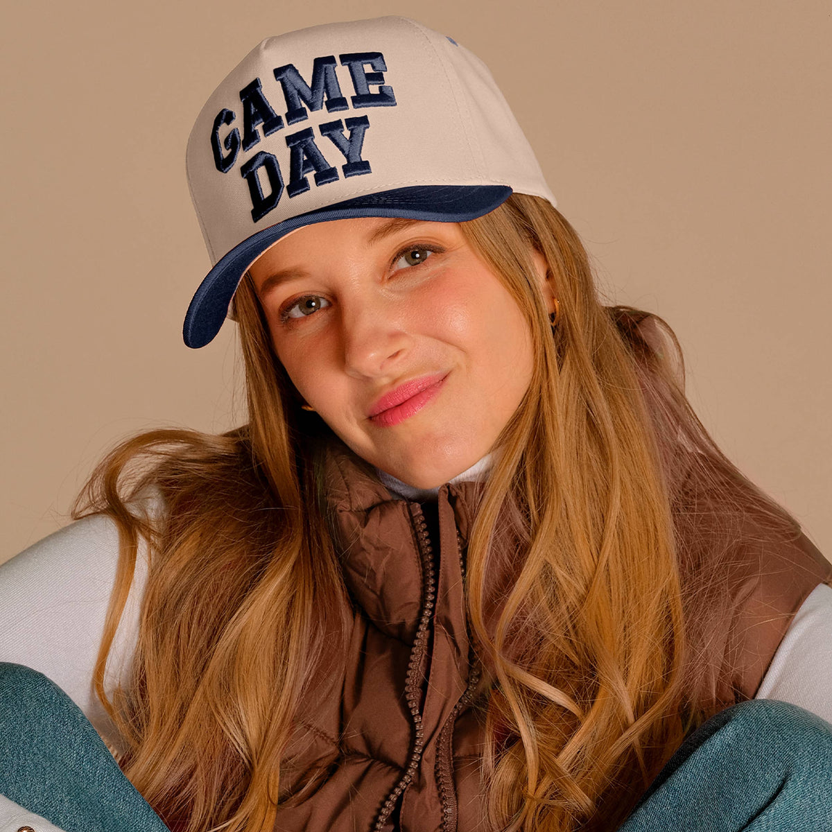 C.C GAME DAY Embroidered Cotton Baseball Cap