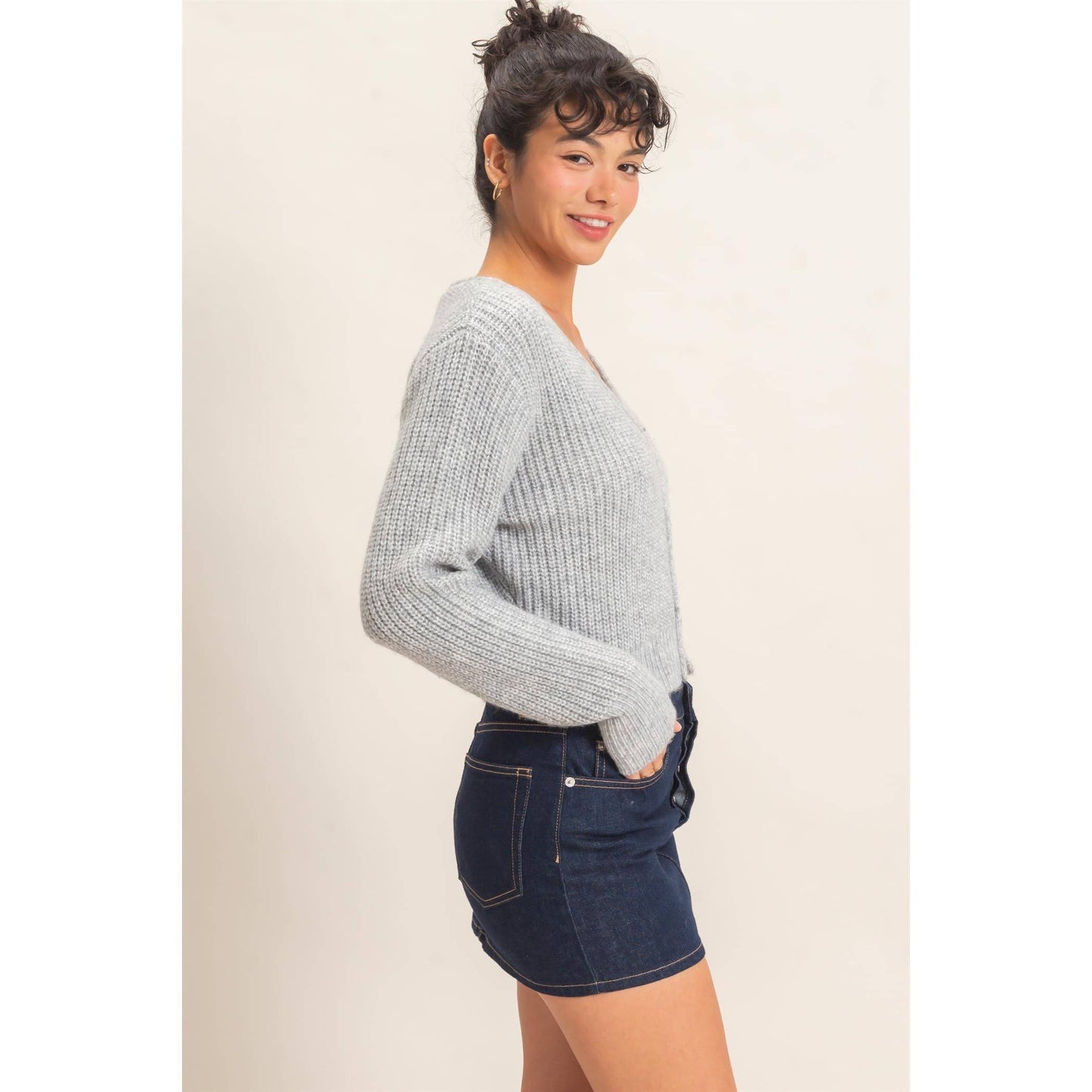 Fall Ribbed Cardigan
