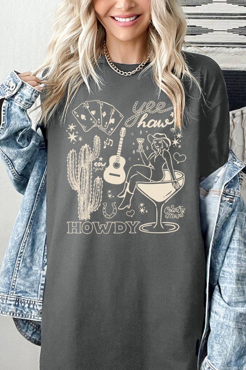 Cowgirl Country Music Tee