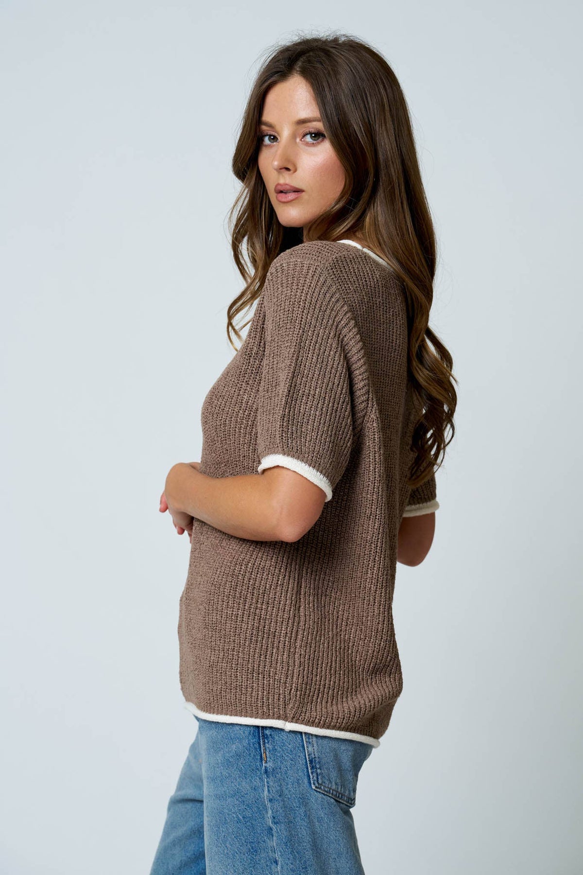 Leila knit top