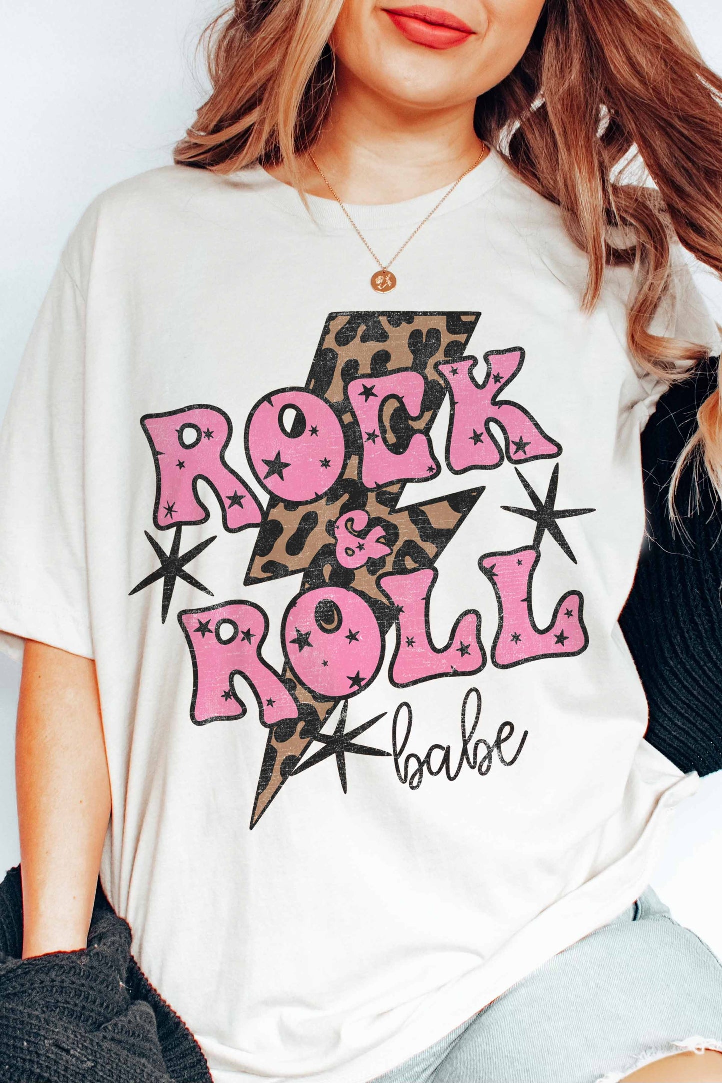 ROCK & ROLL BABY GRAPHIC TEE