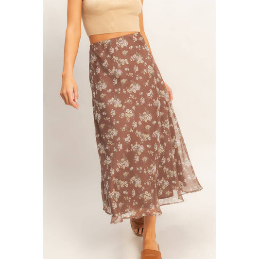 Spring Floral Skirt