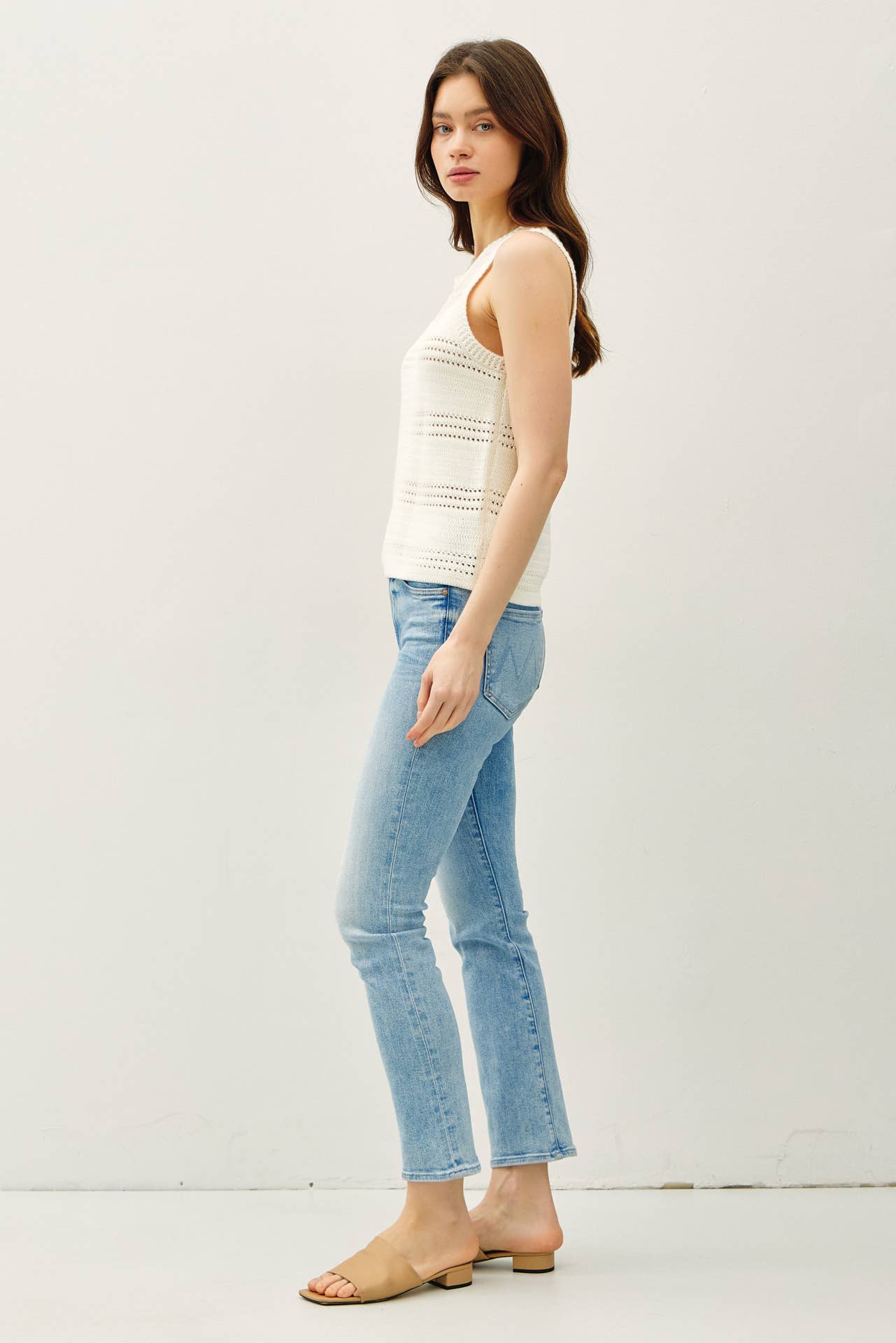 KNIT CLASSIC CUT TANK