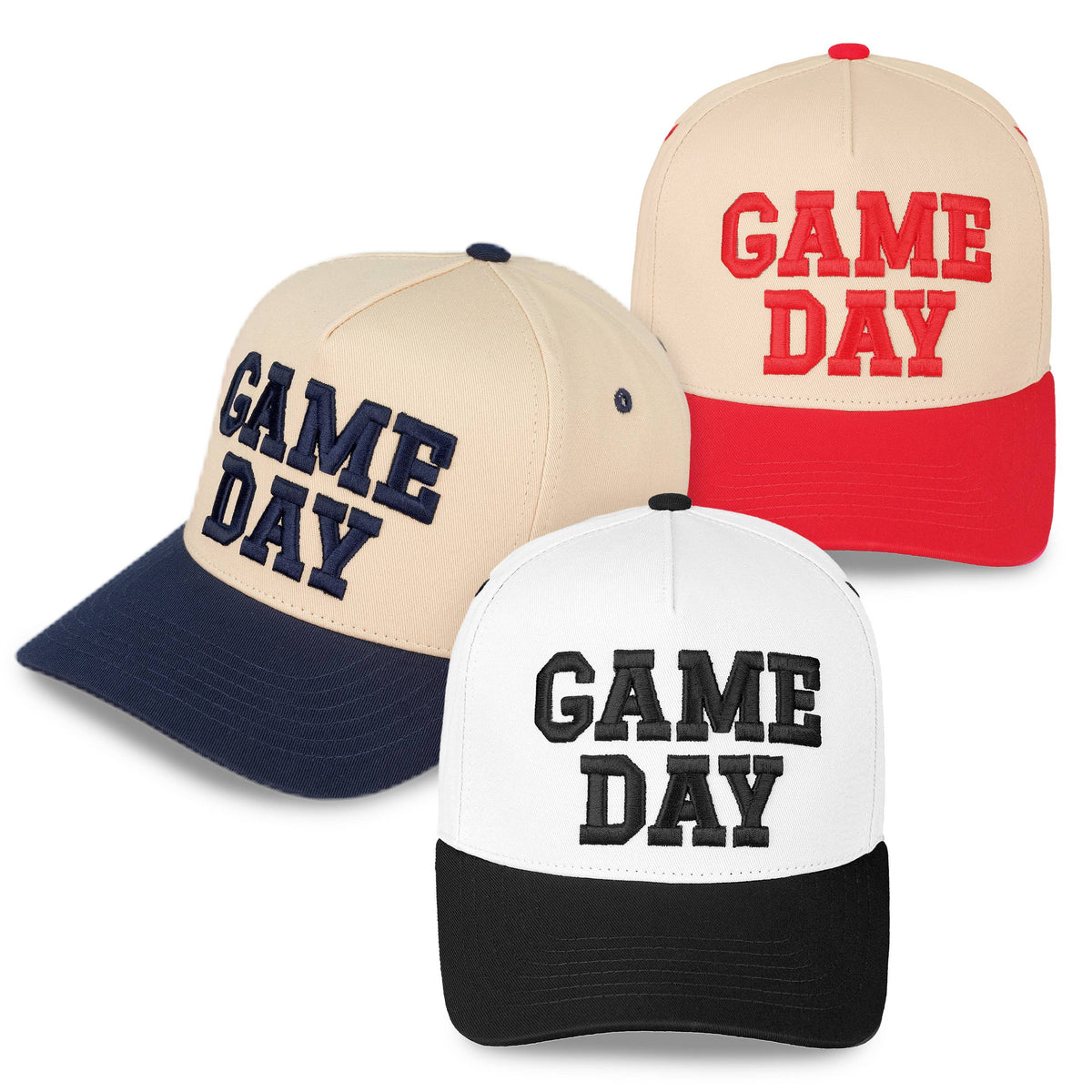 C.C GAME DAY Embroidered Cotton Baseball Cap