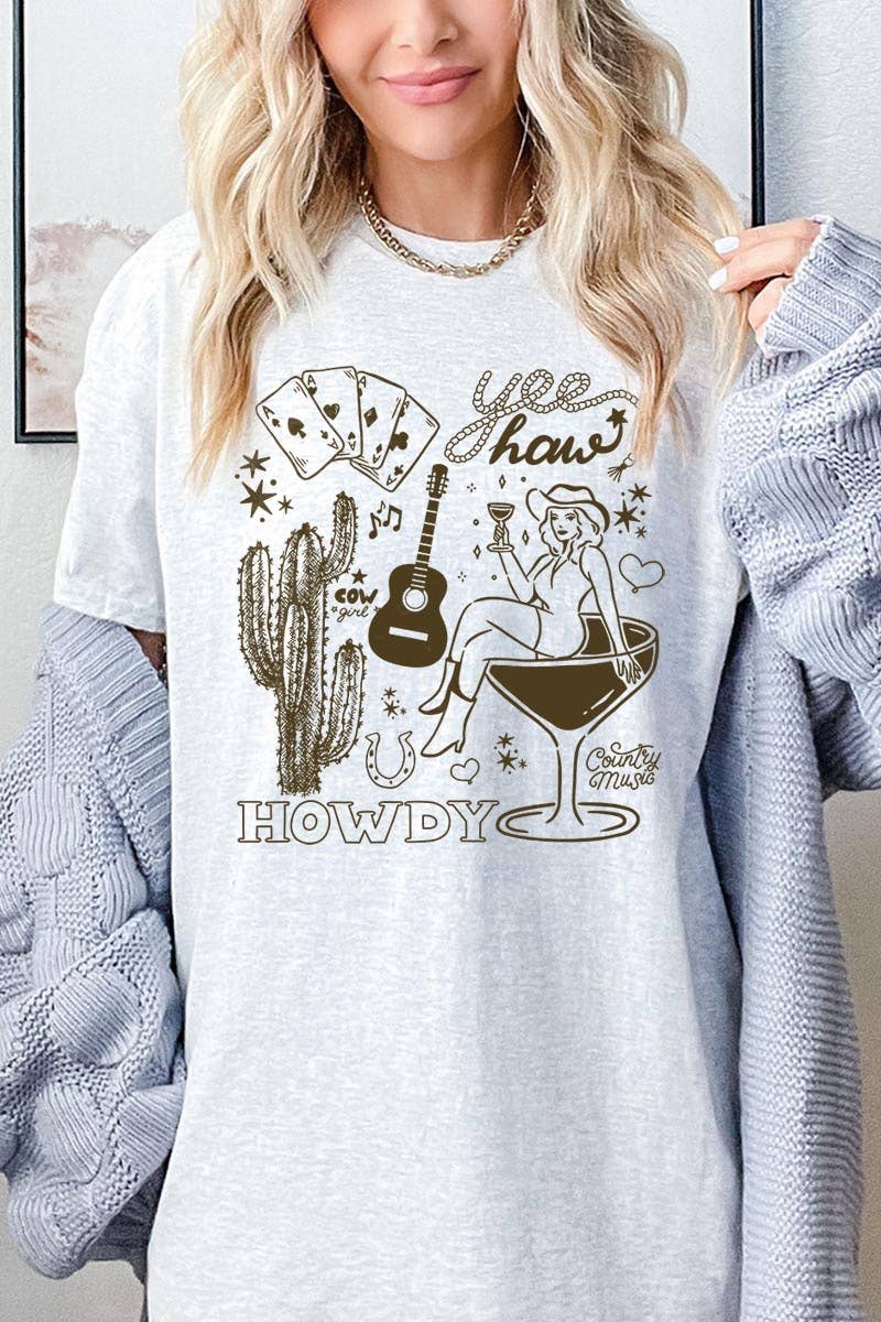 Cowgirl Country Music Tee