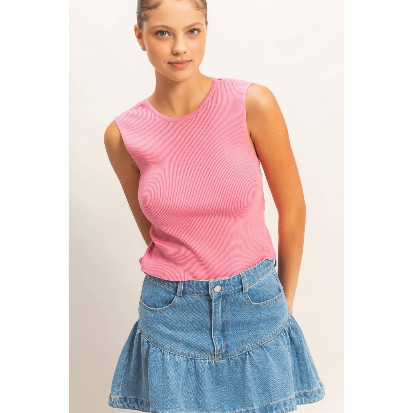 Serena open back top