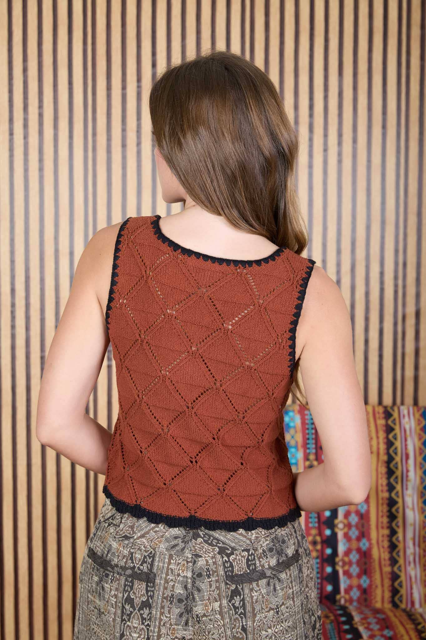 Crochet vest