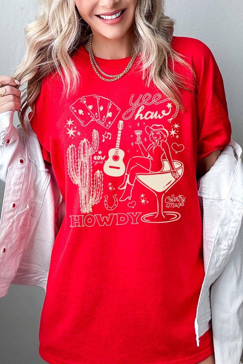 Cowgirl Country Music Tee